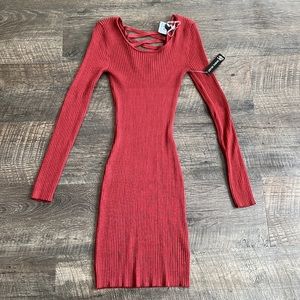 Derek Heart long selves sweater dress